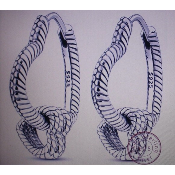 Unbranded Jewelry - .925 Sterling Silver Plated Hypoallergenic Heart Dangle Drop Earrings NIB